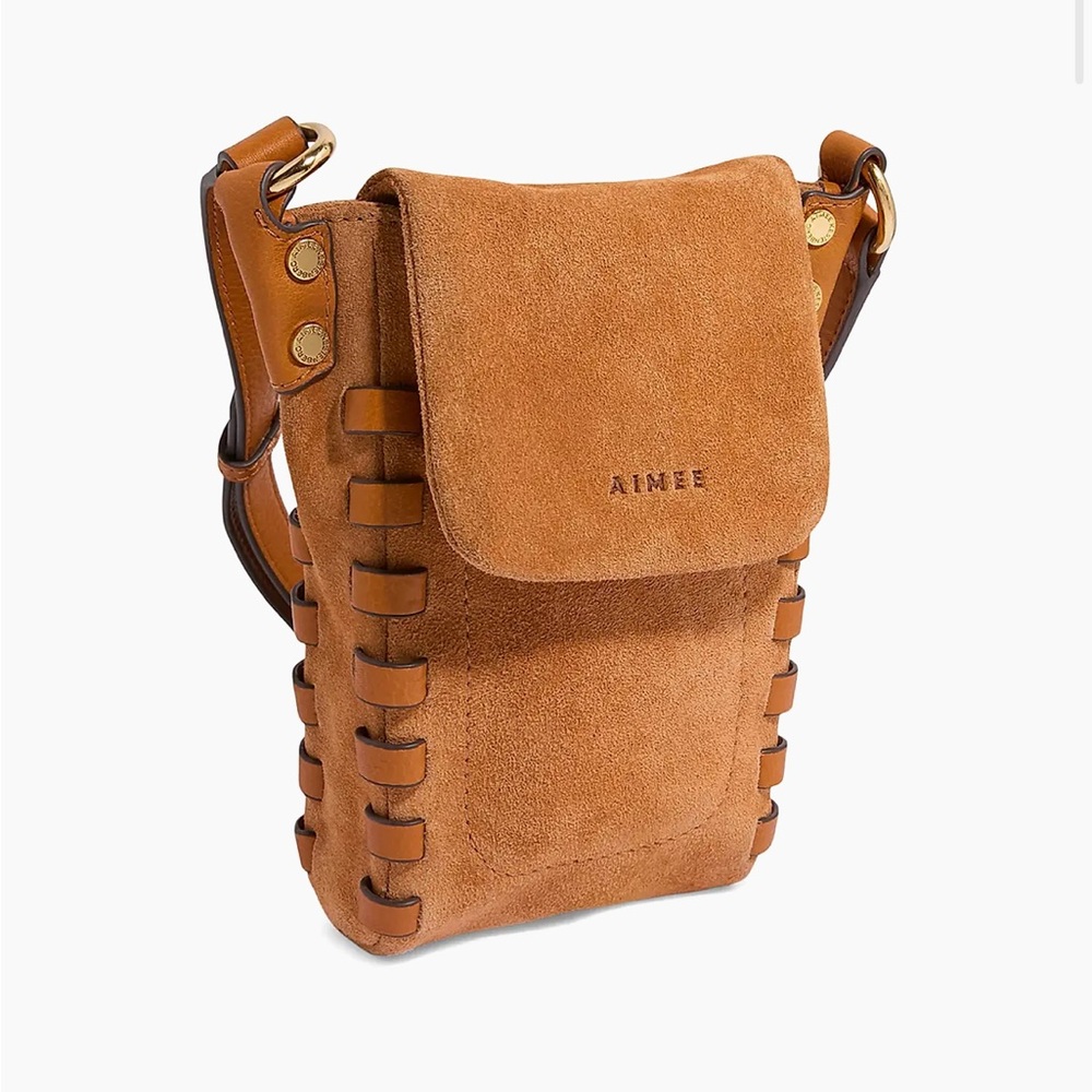 Brand new Aimee Kestenberg Messenger Bag in Rustic Caramel  trendy and classy 🌹 - Picture 10 of 13